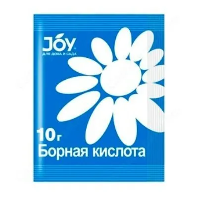 картинка Удобрение садовое Борная кислота JOY, 10г от магазина Флоранж