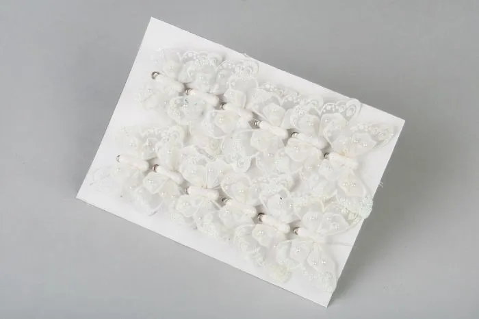 Набор прищепок Бабочка, 8см, (12шт.)