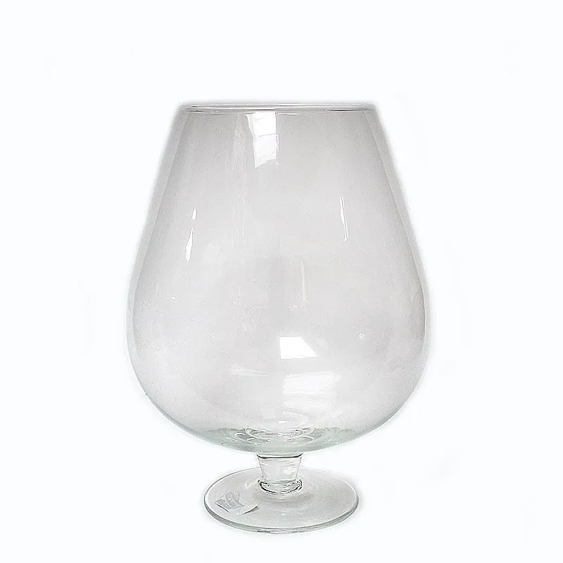 Ваза стеклянная Бренди Фужер, 20х28см, 5л; Россия