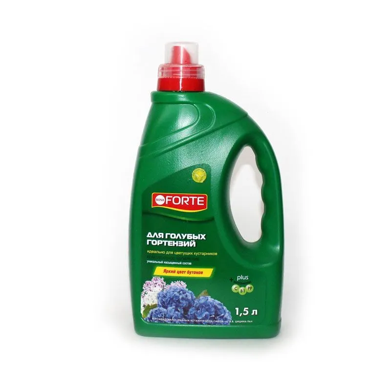 Комплексное удобрение  для голубых гортензий, 1,5л , Бона Форте