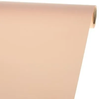Бумага матовая Фаворит, светло-персиковый, 50смх10м; Корея