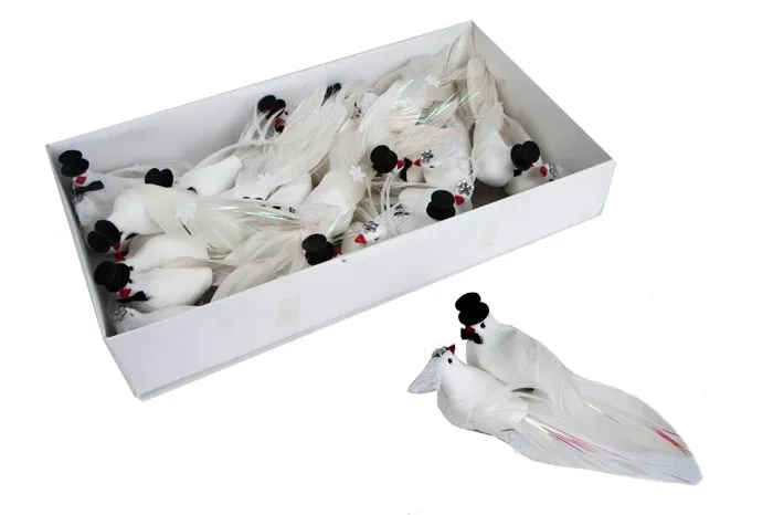 Набор прищепок Голуби пар, 14*6см, (12шт.)