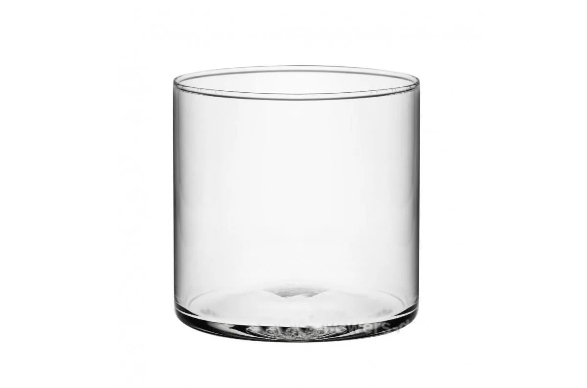 Ваза стеклянная Трубка, 19х19см, 4,2л; Россия