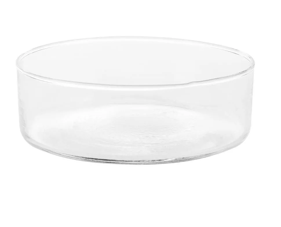 Ваза стеклянная Алина, 12х23,8см; Россия