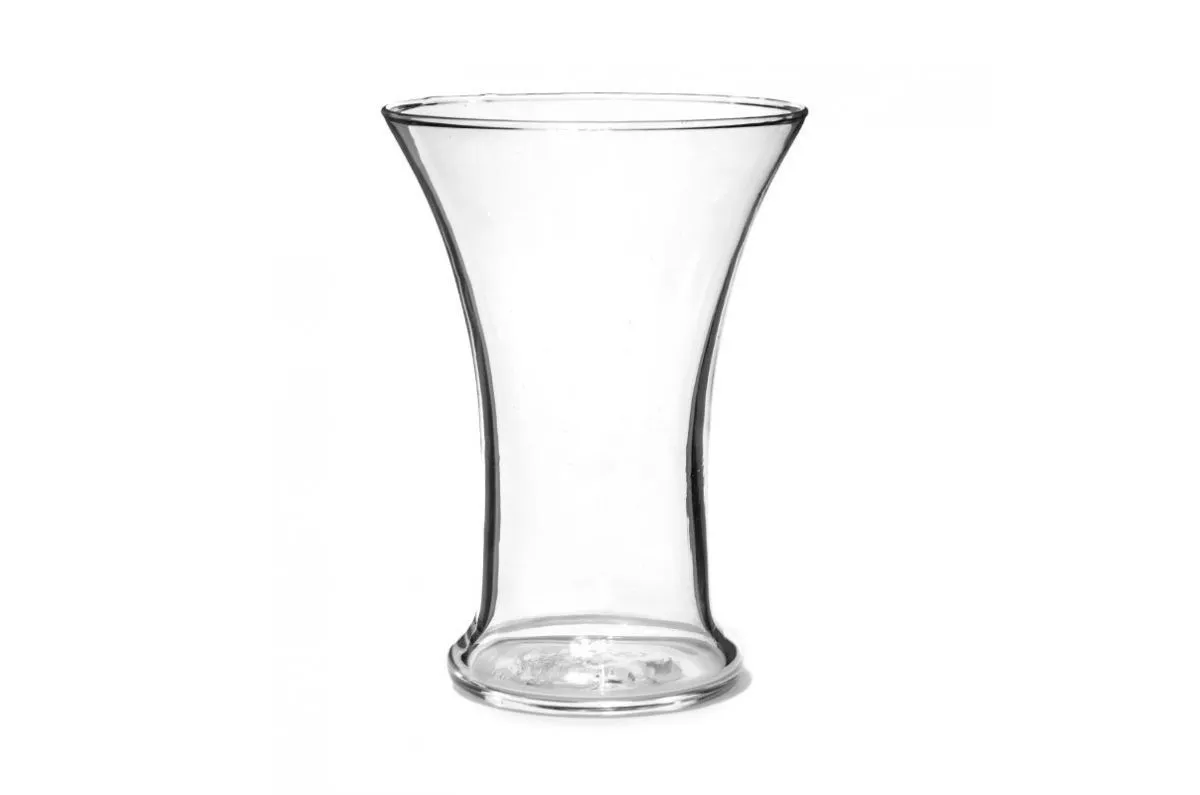 Ваза стеклянная Соня, 19х14,5см, 0,7л; Россия