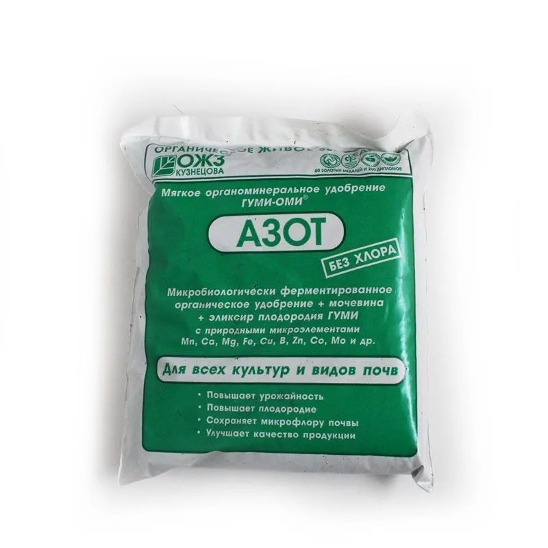 картинка Удобрение садовое Гуми Оми Азот 0,5кг от магазина Флоранж