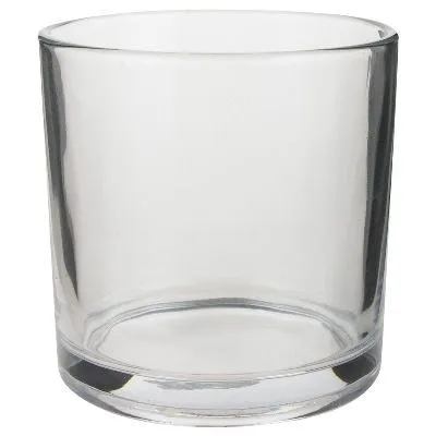 Ваза стеклянная Трубка цилиндр, 10х10см; Россия