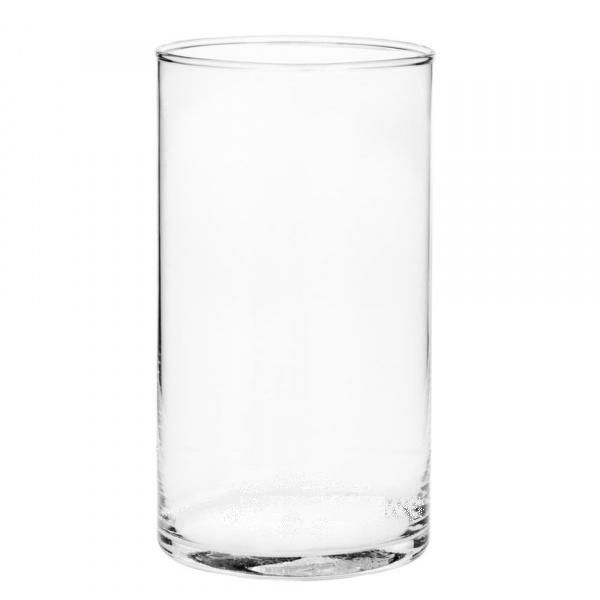 Ваза стеклянная Трубка цилиндр, 14,6х30см, ; Россия