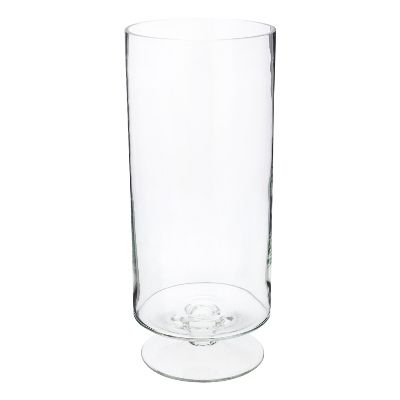 Ваза стеклянная Ариес-150, D14,6xH35 см; Россия