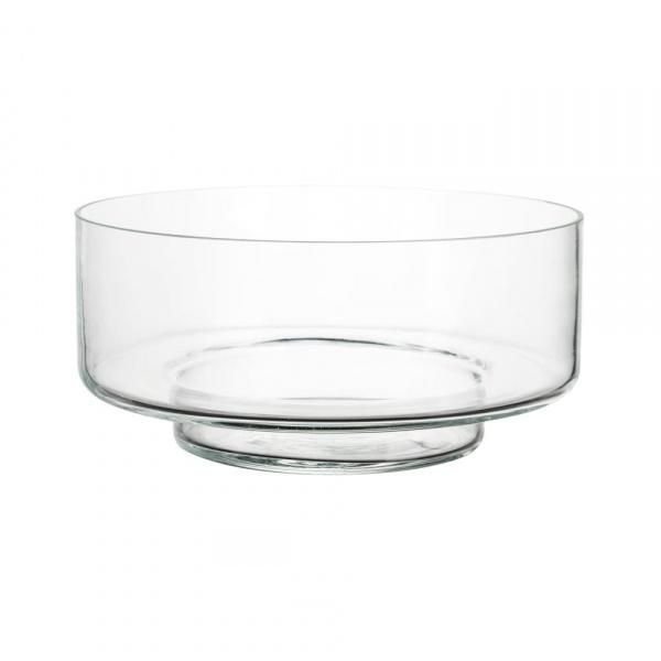 Ваза стеклянная Лола, 24х11см; Россия