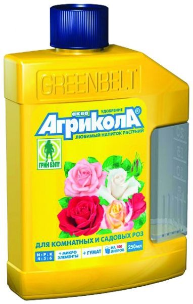 Удобрение  для роз Агрикола, флакон, 250мл; Россия