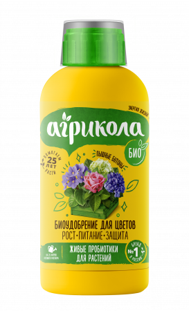 Биоудобрение для комнатных растений Агрикола, флакон, 100мл; Россия