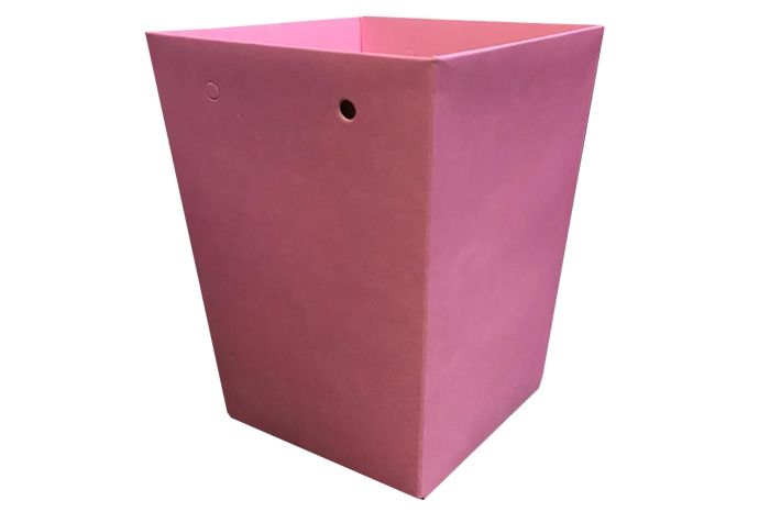 картинка Сумка Плайм Пантон 80991 для цветов, розовый, H150 D120/90см от магазина Флоранж