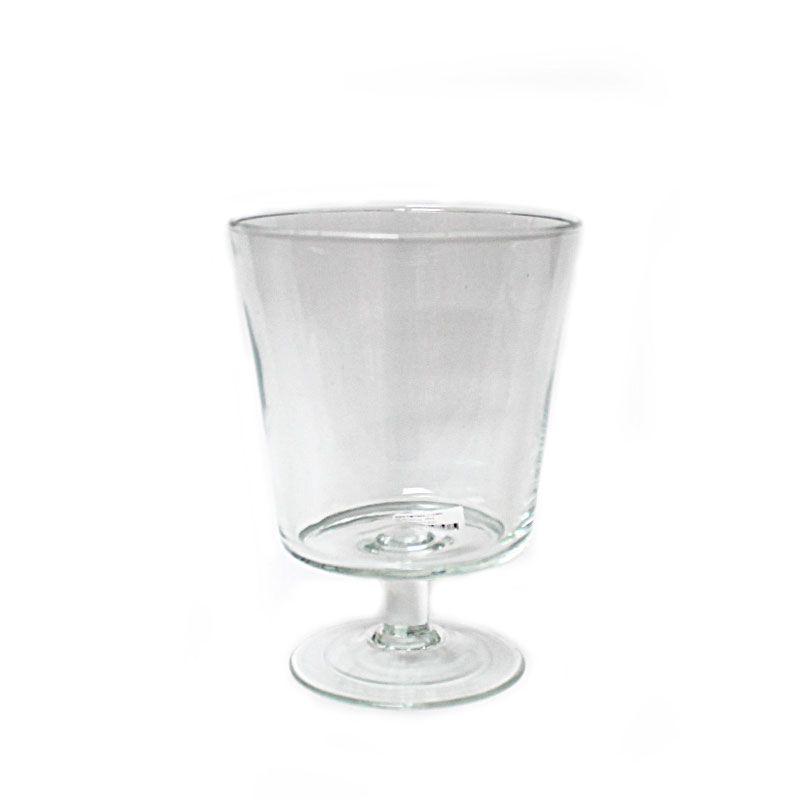 Ваза стеклянная на плитке Каркаде, 14х10см, 045л; Россия