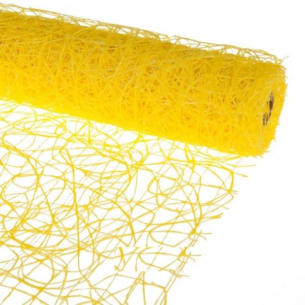 картинка Рулон сетка Сизаль, желтый, 53смх4,5м; Корея от магазина Флоранж