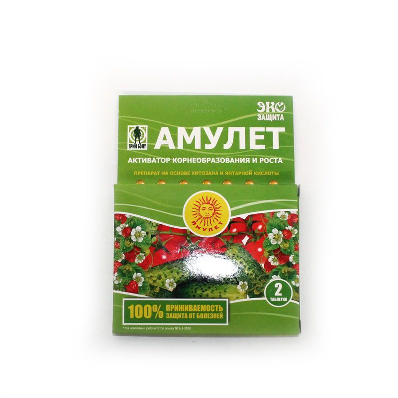 Удобрение для комнатных растений Амулет, таблетка  2шт.; Россия
