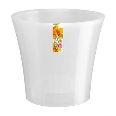 Кашпо пластиковое Арте, прозрачное, 15х15см, 2л;  Россия